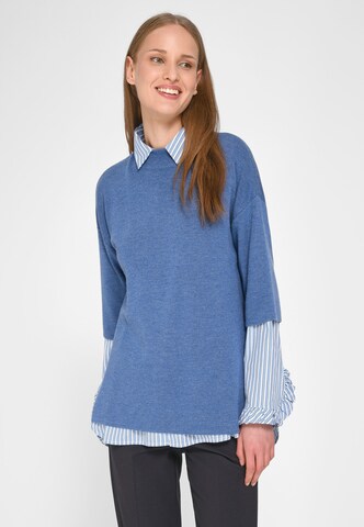 Peter Hahn Pullover in Blau: Vorderseite