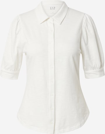 GAP Блуза в бяло: отпред