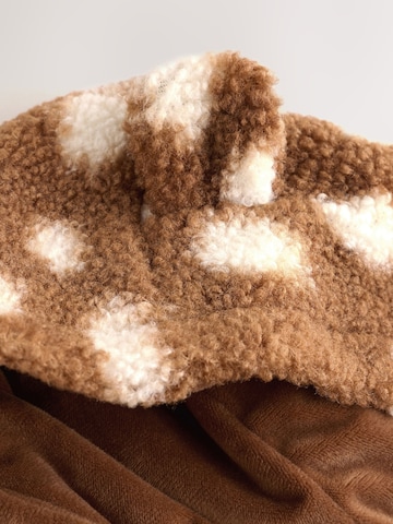 Next Fleece jas in Bruin