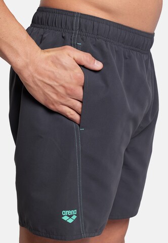 ARENA Kopalne hlače 'FUNDAMENTALS LOGO' | siva barva