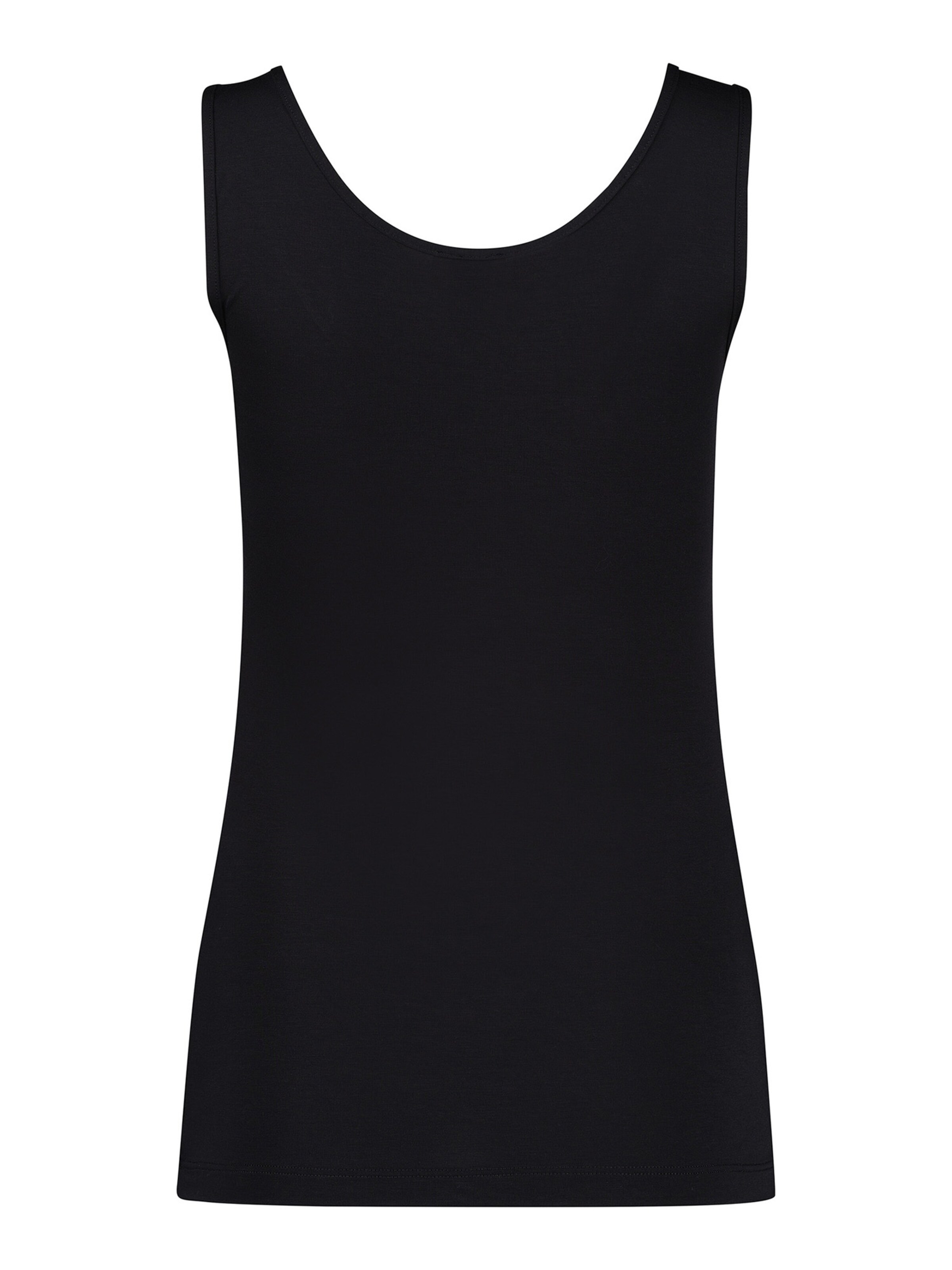 HUBER Top ' Soft Modal ' in Black