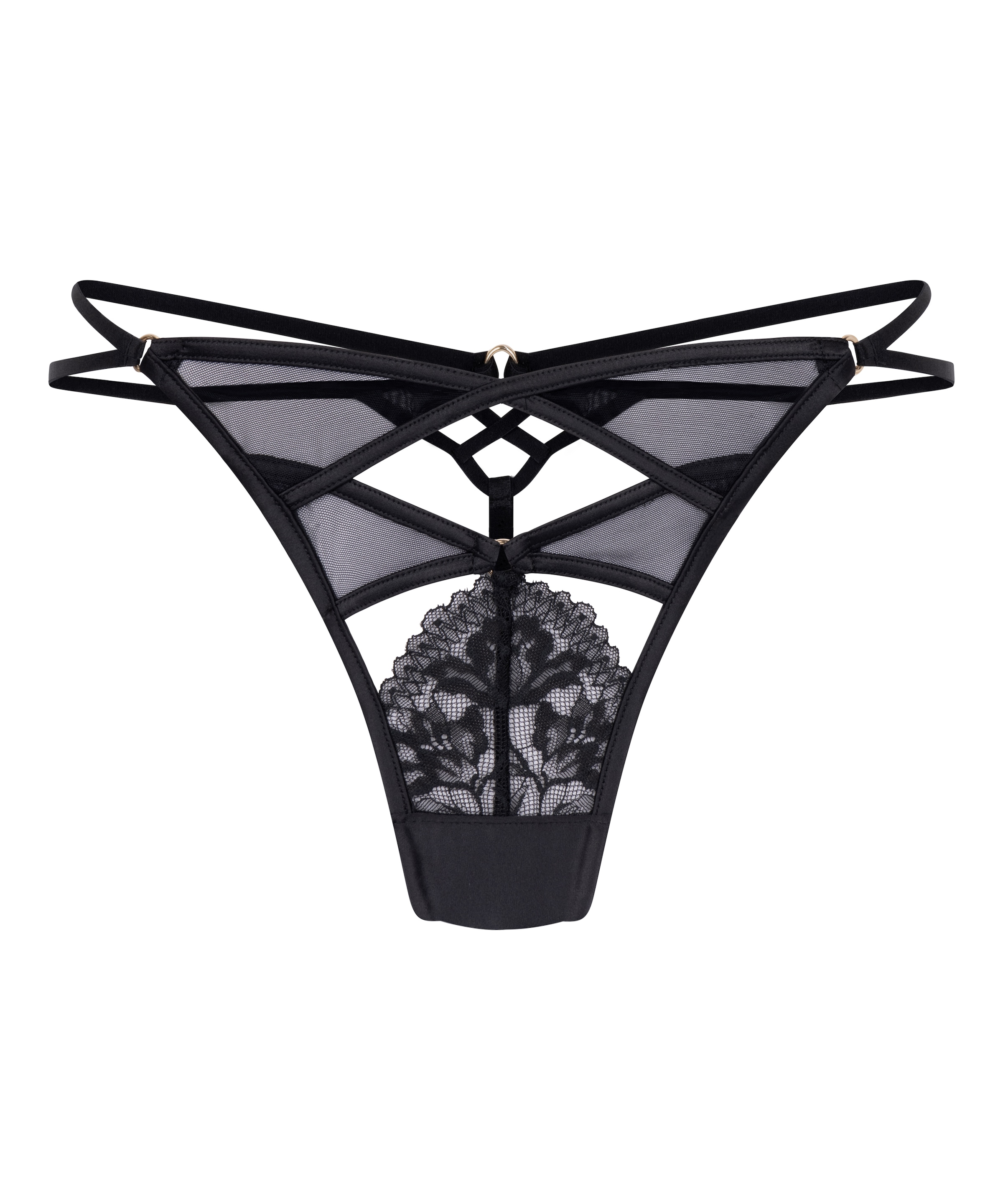 Hunkemöller String 'Amel' in Black, Item view