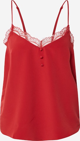 NAF NAF Top in Red: front