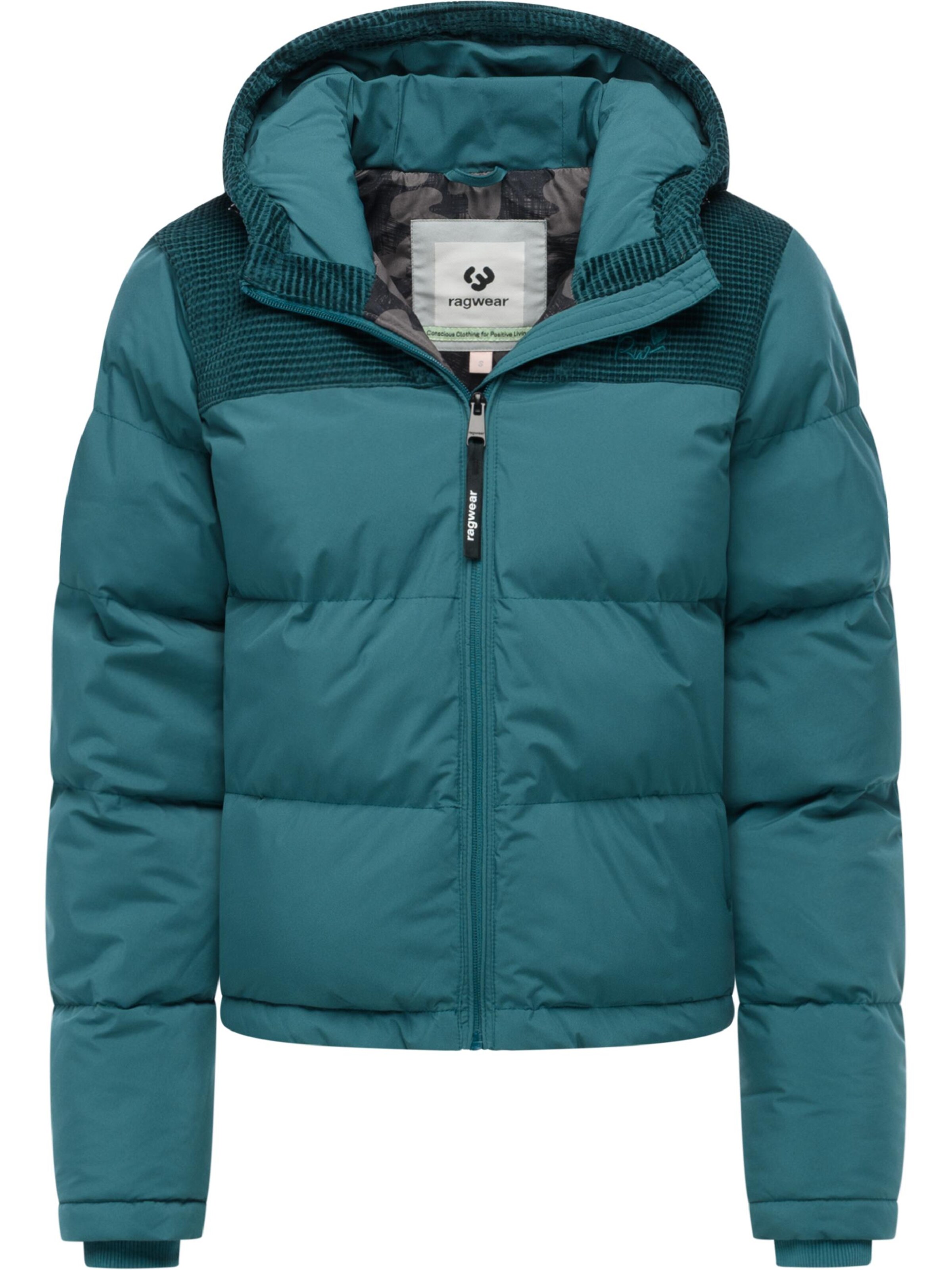 Ragwear Winter Jacket 'Amazze' in Green