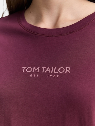 TOM TAILOR Shirt in Red