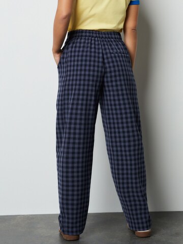 Barrel Pantalon Next en bleu
