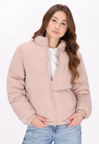 MYMO Tussenjas in Roze: voorkant