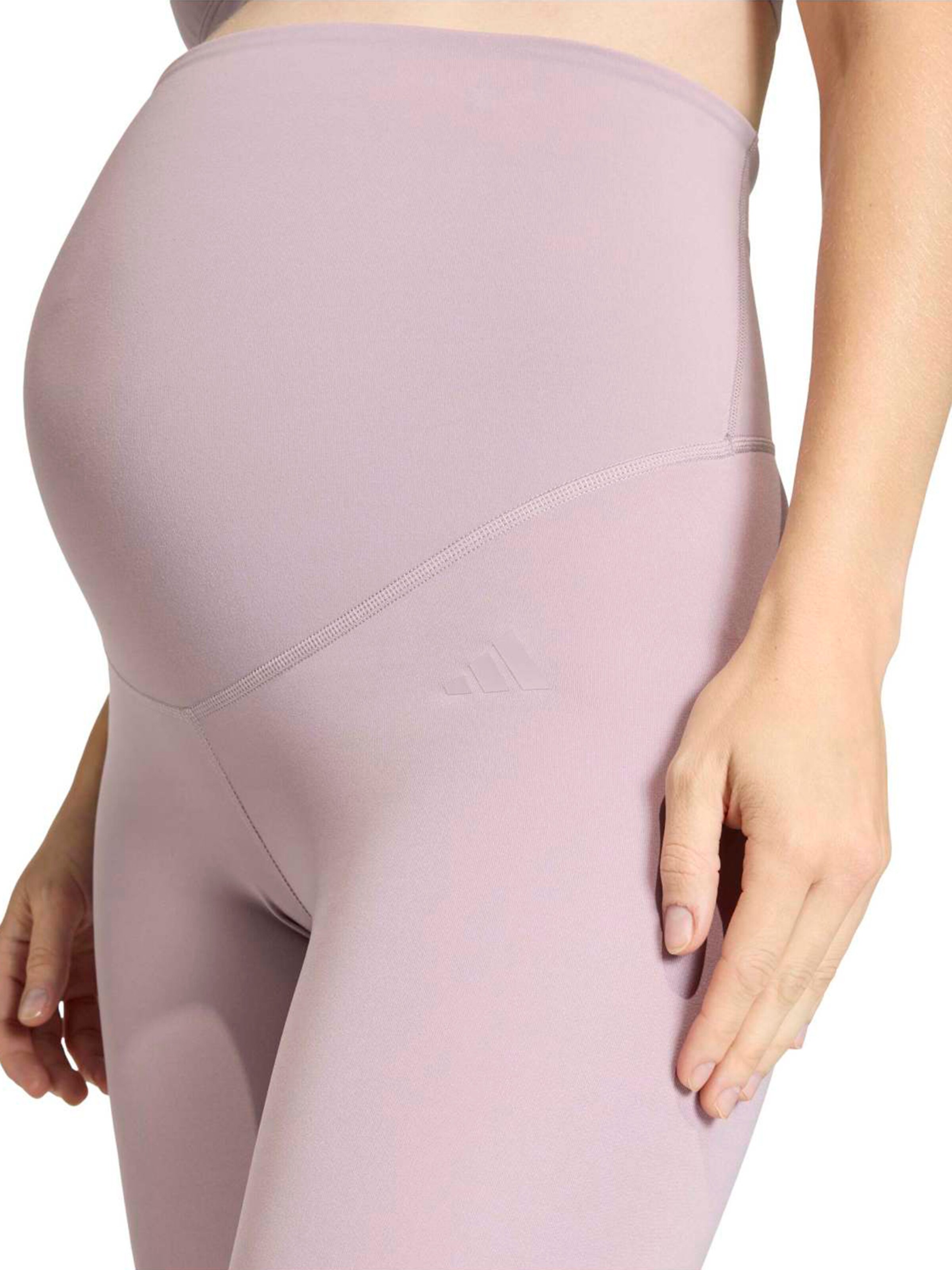 ADIDAS PERFORMANCE - Skinny Pantalón deportivo 'Optime Essentials' en lila