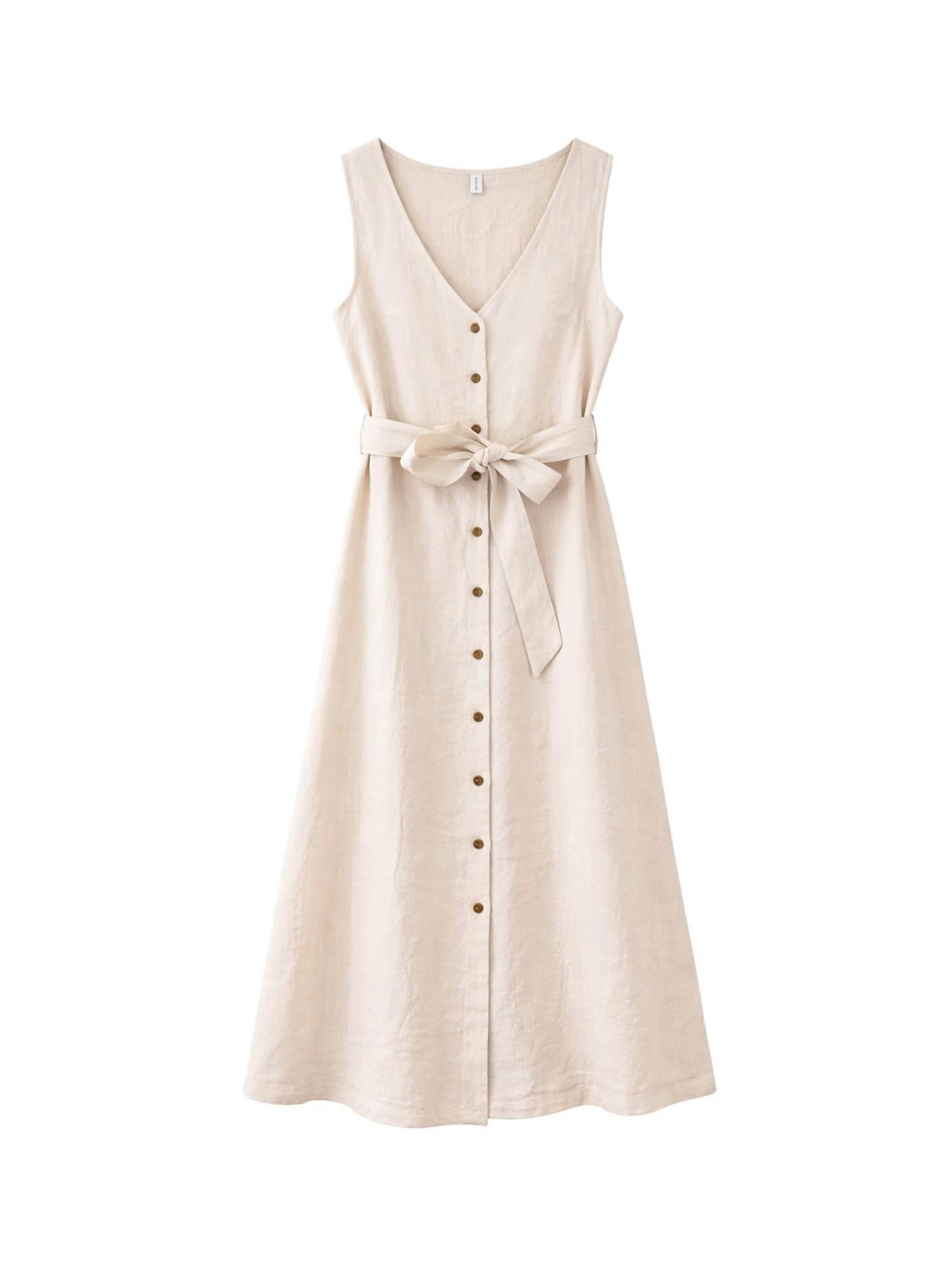 mazine Kleid 'Azura'‌‌‌‌‌‌‌‌ in Beige: Vorderseite
