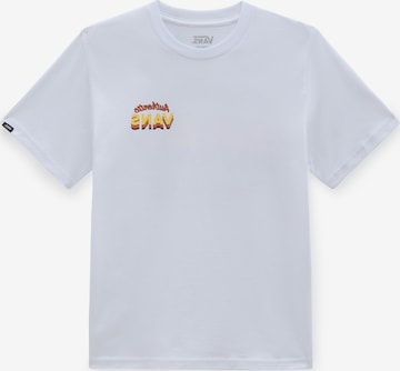 T-Shirt VANS en blanc : devant