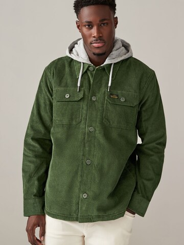 Next Jacke in Grün: Vorderseite