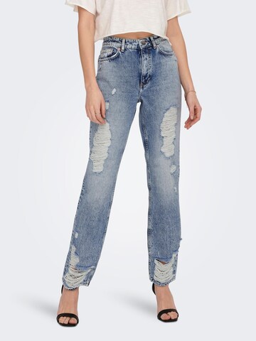 ONLY Regular Jeans 'Joly ' in Blauw: voorkant