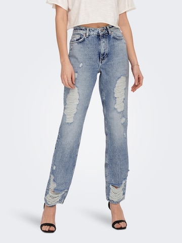 Regular Jeans 'Joly ' de la ONLY pe albastru: față