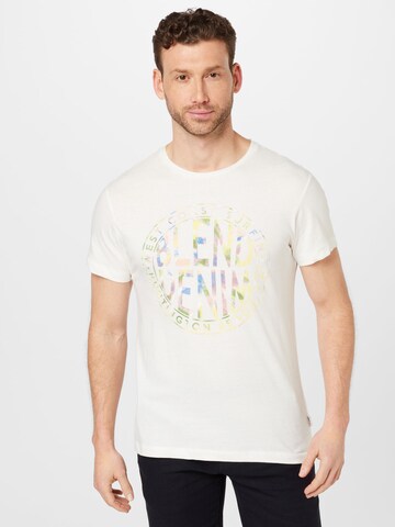 BLEND T-Shirt in Weiß: Vorderseite