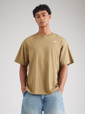 THE NORTH FACE Póló 'Essential' - barna: elől