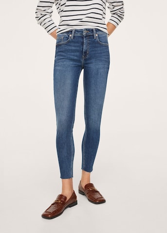 MANGO Skinny Jeans 'Isa' in Blau: predná strana