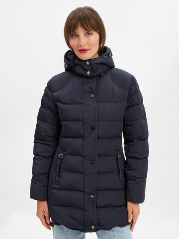 Marie Lund Winterjacke in Blau: Vorderseite