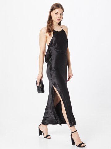 Robe de cocktail 'MILA' Bardot en noir