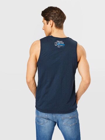 T-Shirt CAMP DAVID en bleu