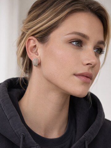 COLLEZIONE ALESSANDRO Earrings 'Mailand' in Gold: front