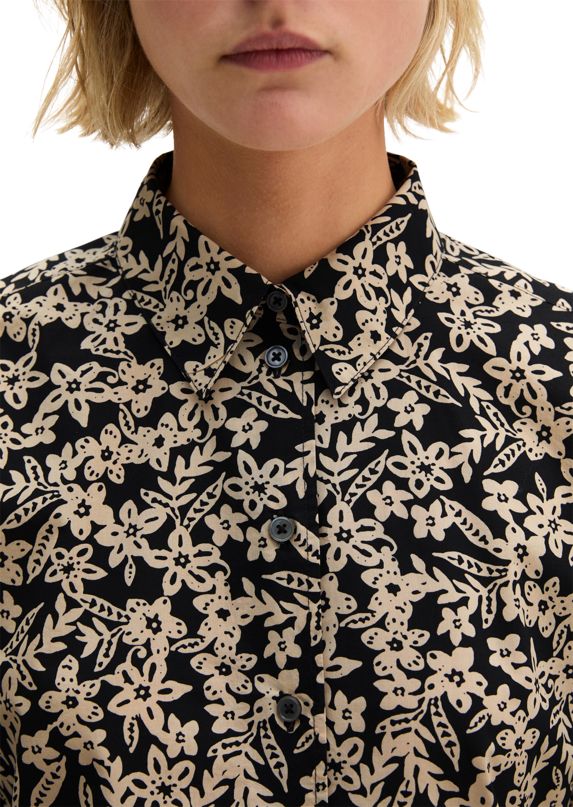 Marc O'Polo Blouse in Zwart