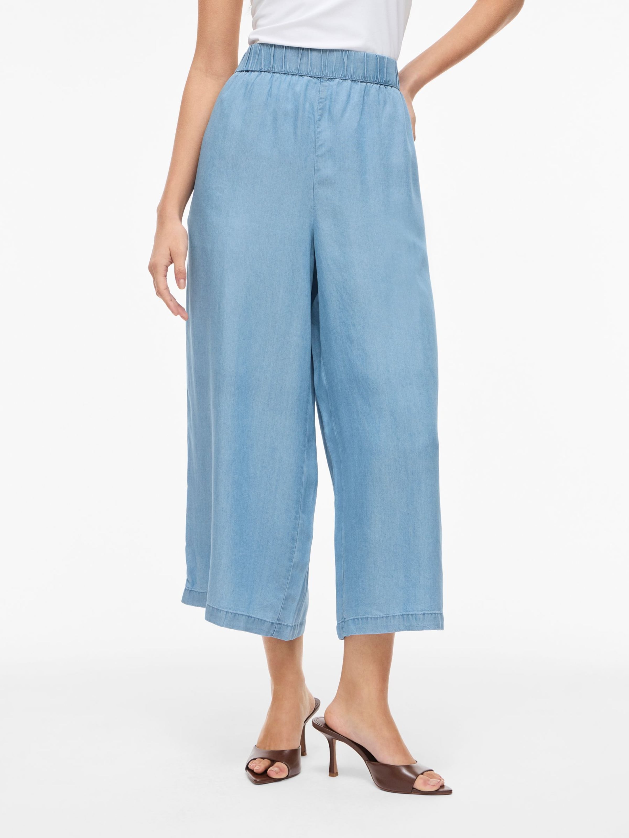Wide leg Pantaloni 'VITEA' di VILA in blu