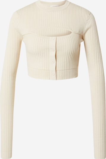 Kendall for ABOUT YOU Jersey 'Mary' en blanco lana, Vista del producto