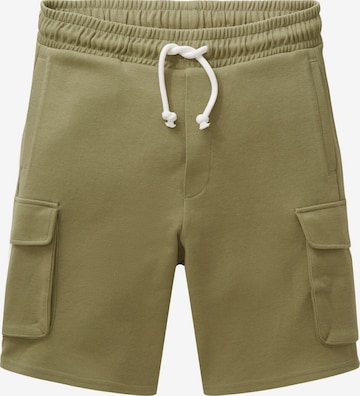 TOM TAILOR DENIM Cargo Pants in Green: front