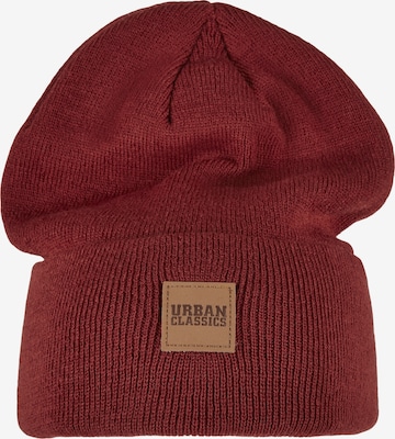 Urban Classics Beanie in Red: front