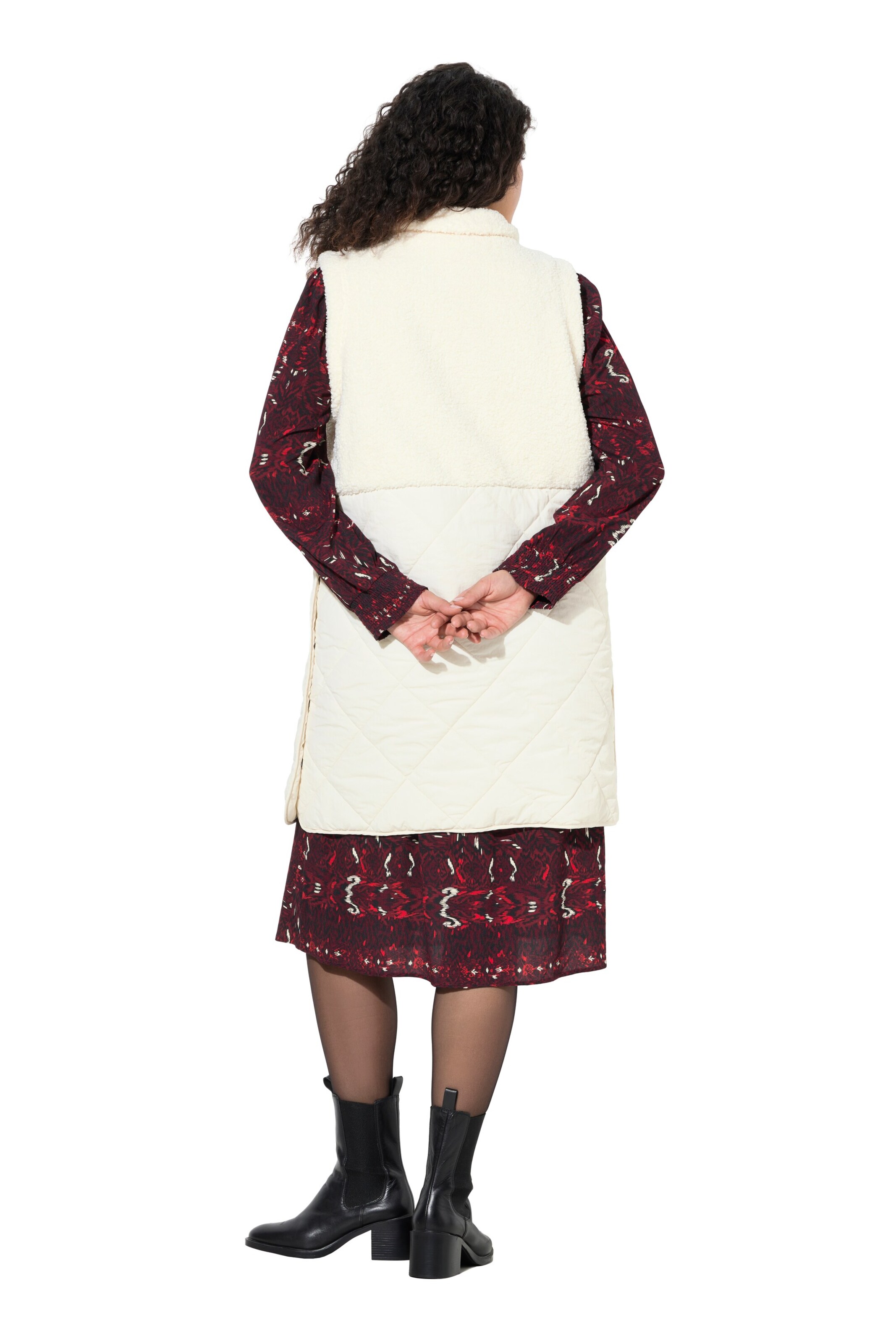 Ulla Popken Weste in Weiß