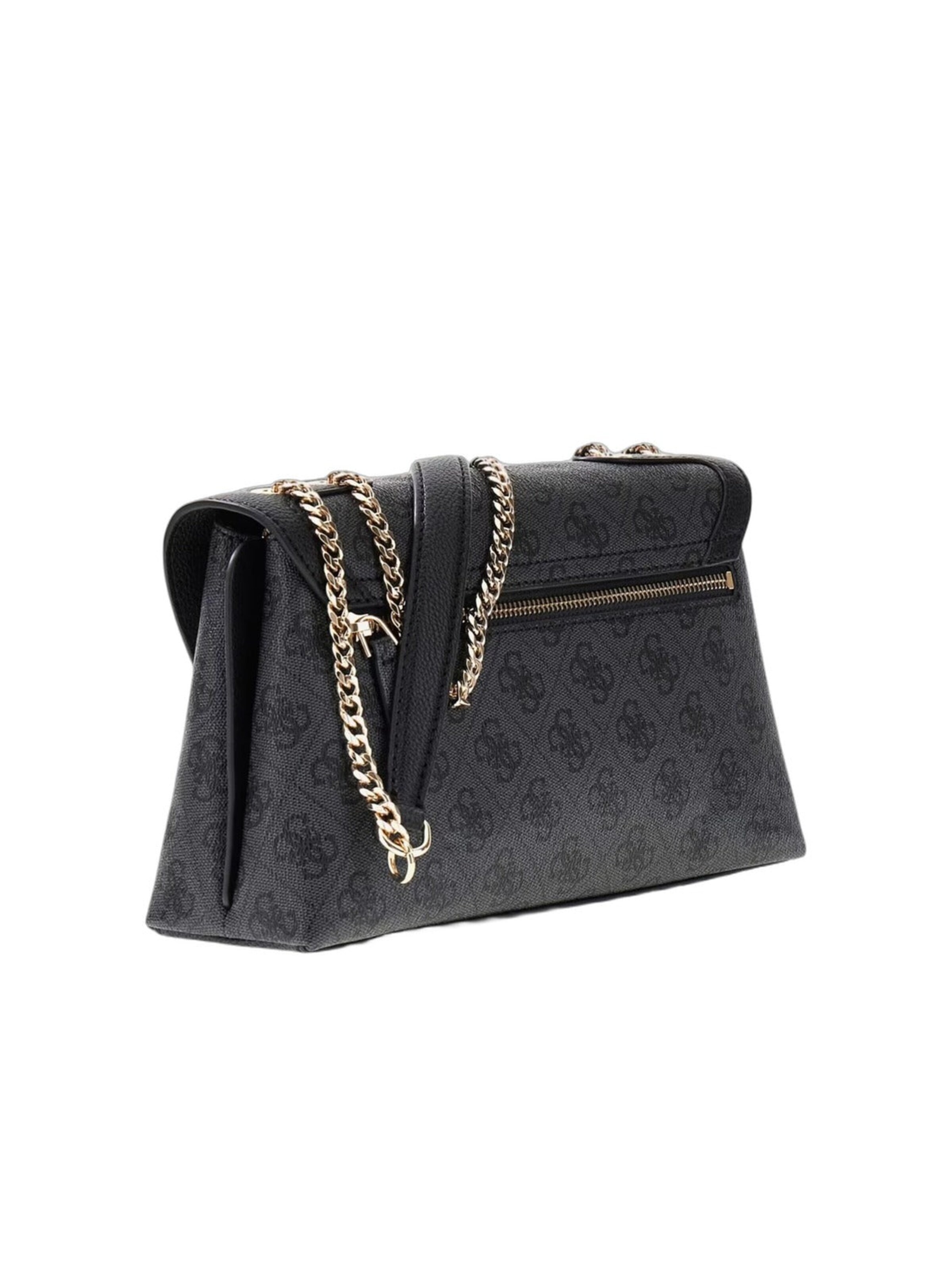 Borsa a spalla 'Lindsey' di GUESS in nero