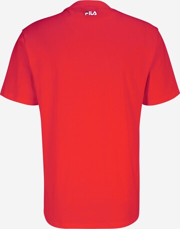 FILA - Camisa funcionais 'BELLANO' em vermelho