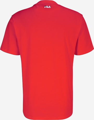 FILA Funkcionalna majica 'BELLANO' | rdeča barva