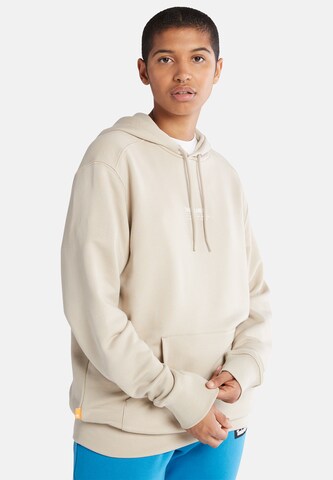 TIMBERLAND Sweatshirt in Beige: voorkant