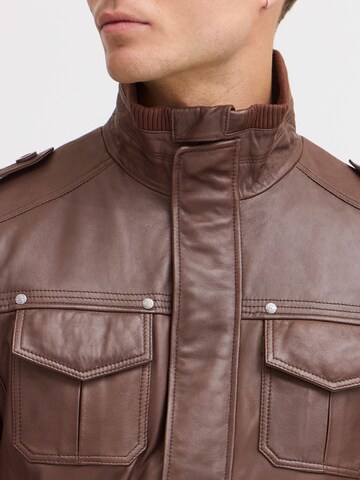 !Solid Tussenjas 'Camash' in Bruin