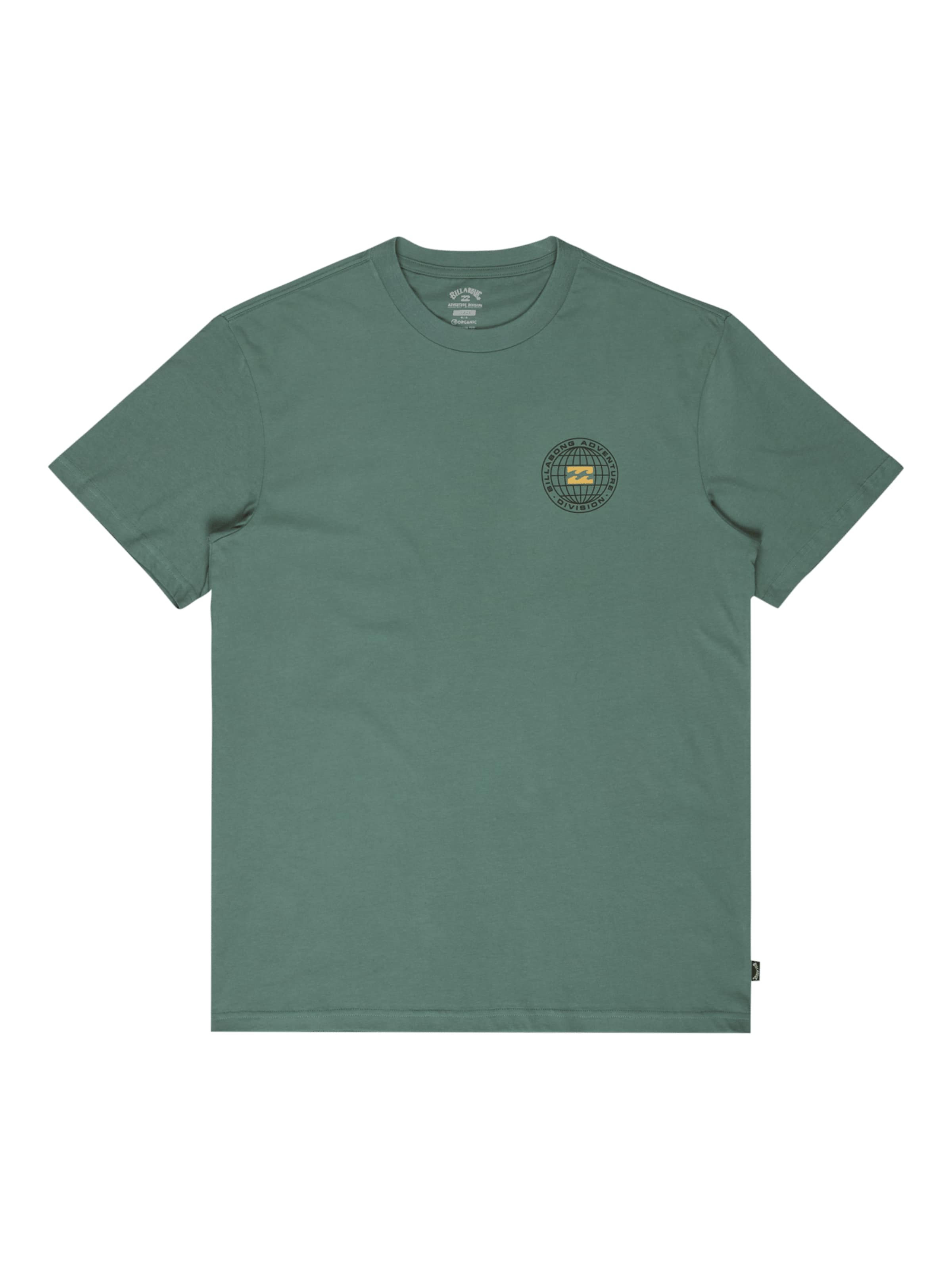 Maglietta 'Rockies' di BILLABONG in verde: frontale