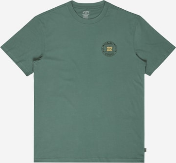 BILLABONG T-shirt 'Rockies' i grön: framsida
