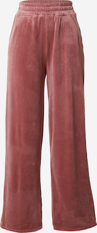 HOLLISTER Wide leg Pants in Pink: front