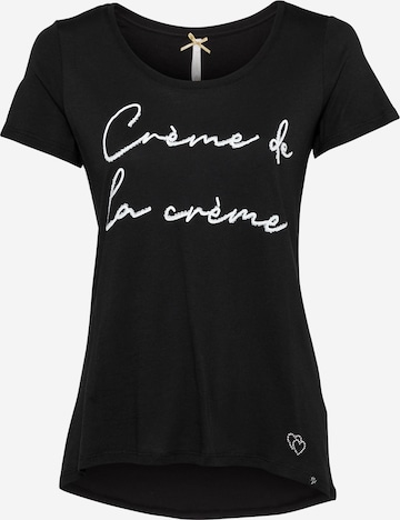 T-shirt Key Largo en noir : devant