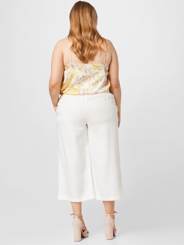 SAMOON Regular Pants in White