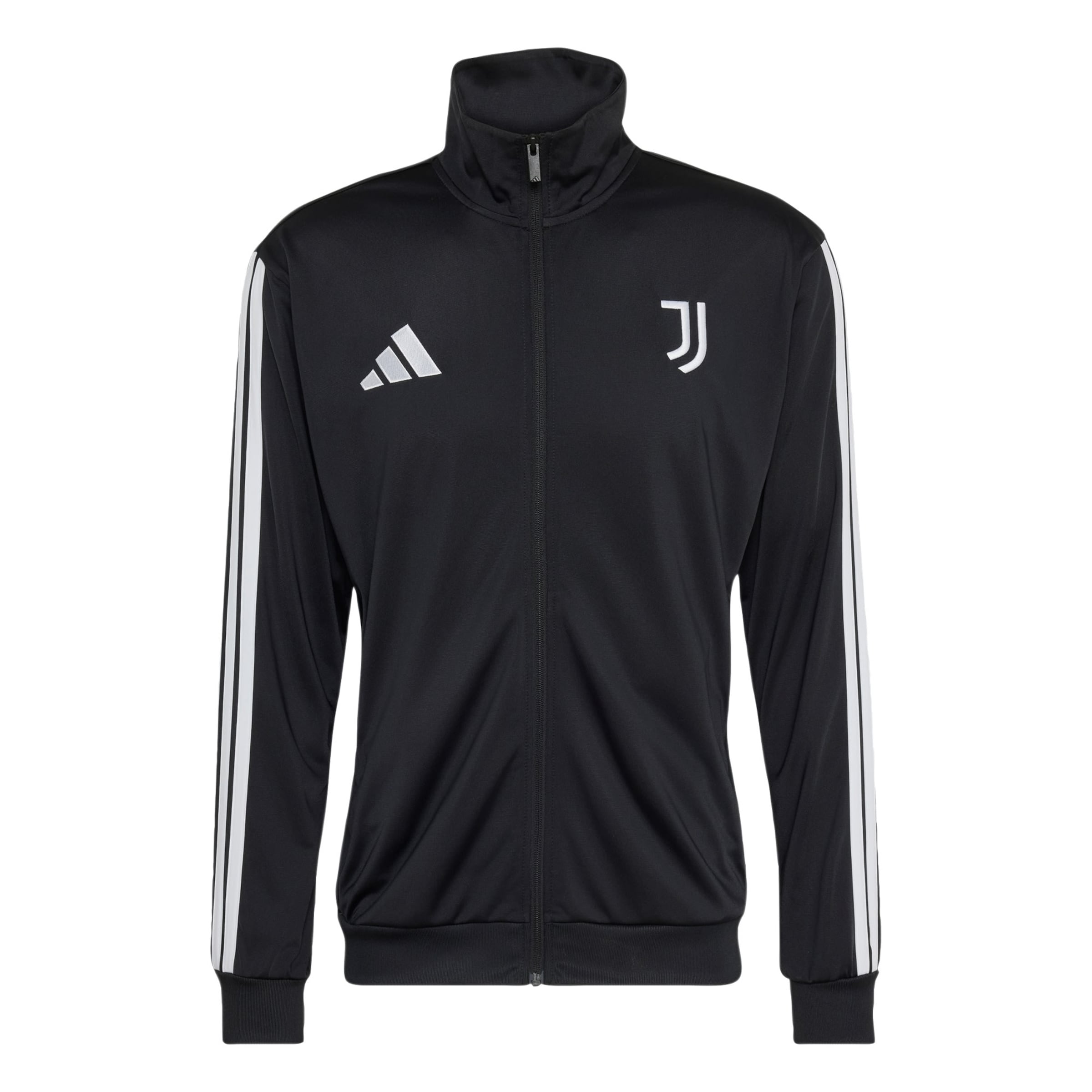 ADIDAS PERFORMANCE Sportsweatvest 'Juventus Turin DNA' in Zwart: voorkant