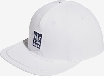 Casquette 'Patch' ADIDAS ORIGINALS en blanc : devant