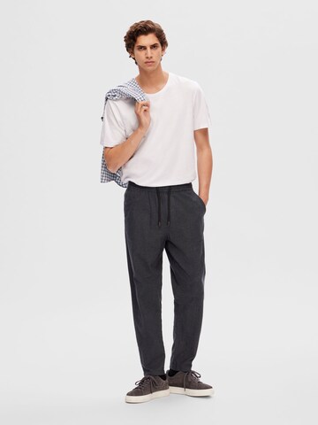 SELECTED HOMME Slim fit Pants 'Fred' in Blue