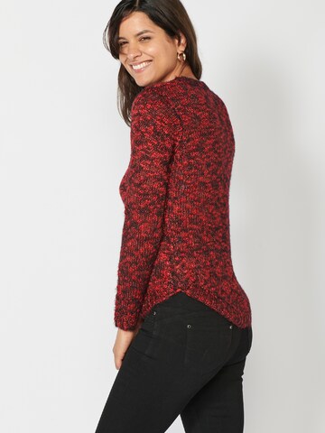 Pull-over KOROSHI en rouge