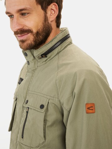 CAMEL ACTIVE Feldjacke aus reiner Baumwolle in Grün
