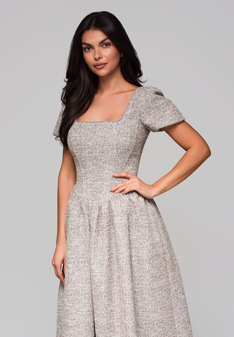 Robe 'LA-OM-DLR220' Ombre en gris