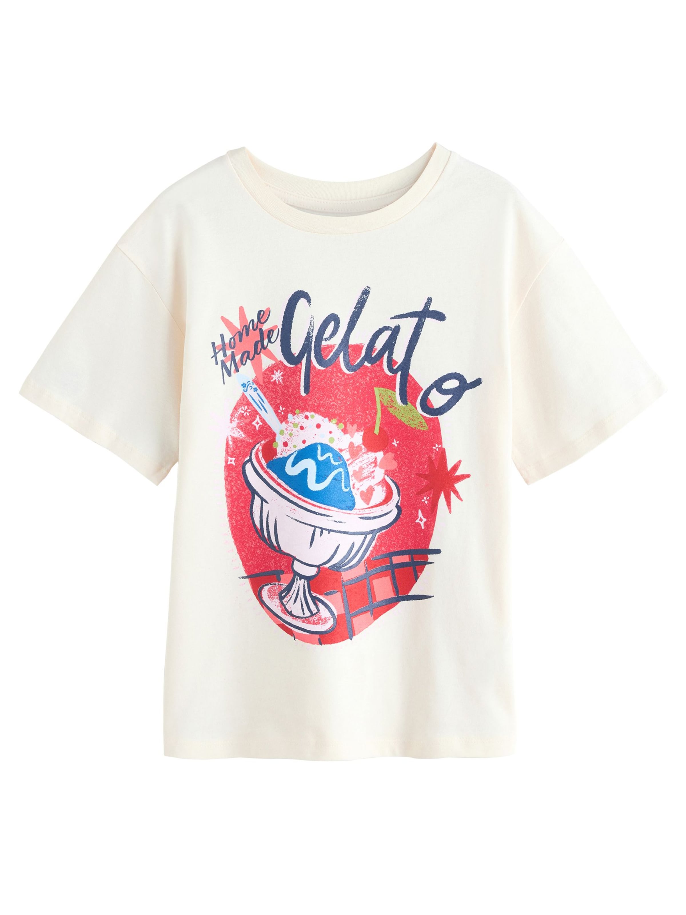 Next T-Shirt in Weiß: Vorderseite