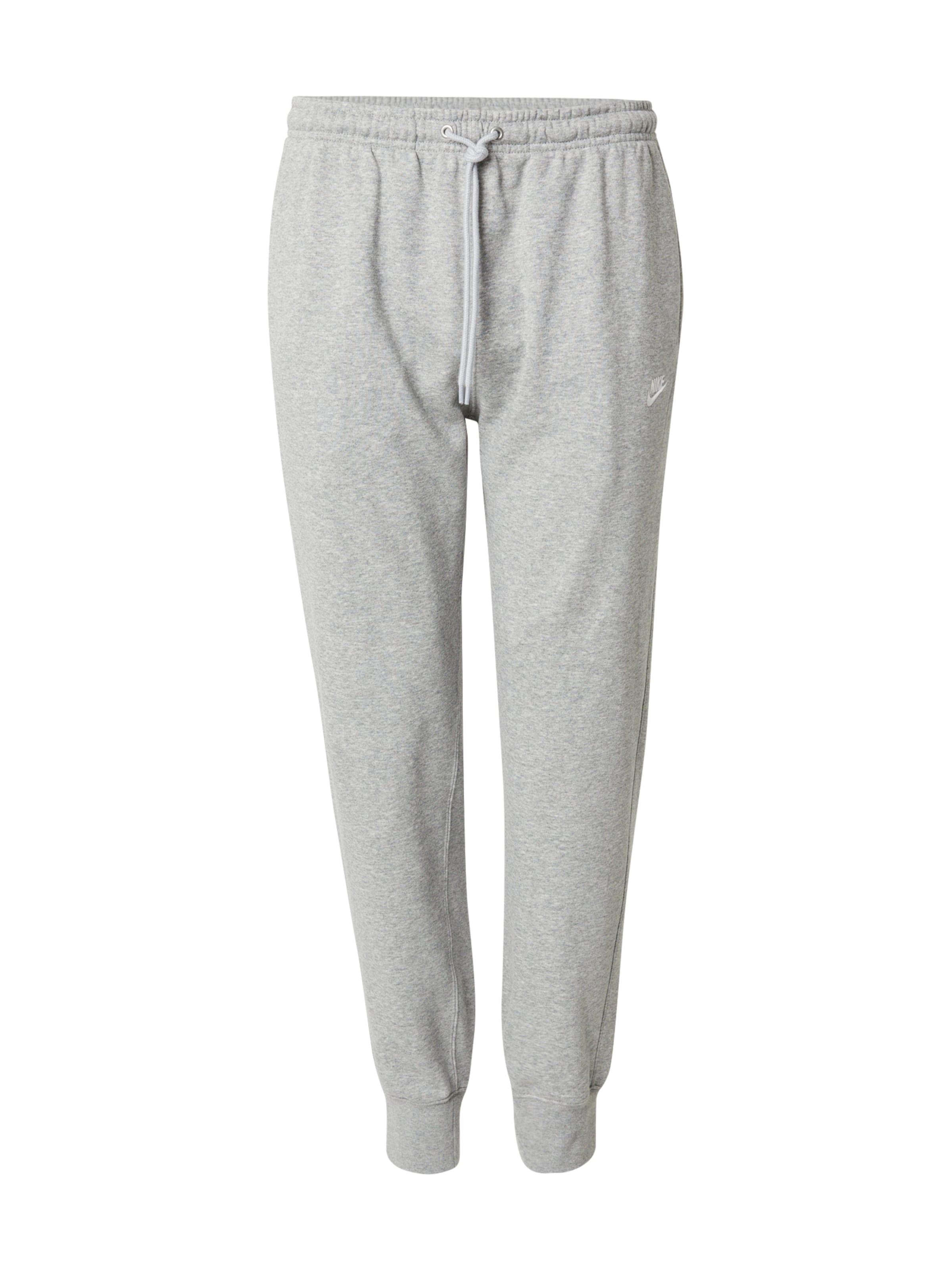 Nike Sportswear Παντελόνι 'Club Fleece' σε γκρι / λευκό, Άποψη προϊόντος