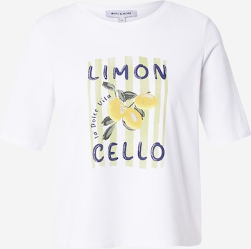 balta MORE & MORE Marškinėliai 'Limoncello': priekis