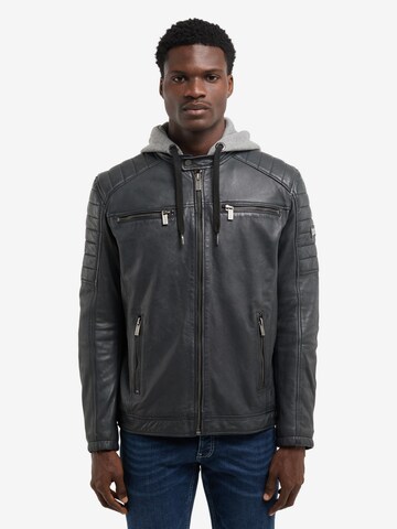 Veste mi-saison BRUNO BANANI en gris : devant